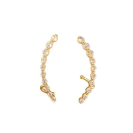 BRINCO EAR CUFF ZIRCONIA CRISTAL