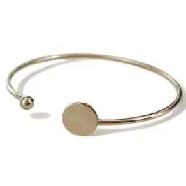 PULSEIRA BRACELETE CIRCULO LISO